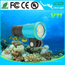Preços por atacado Underwater Fluorescent Diving Video Lights Equipamento de Mergulho